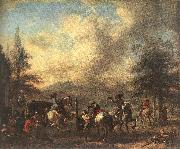 WOUWERMAN, Philips Riding School  4et oil painting picture wholesale